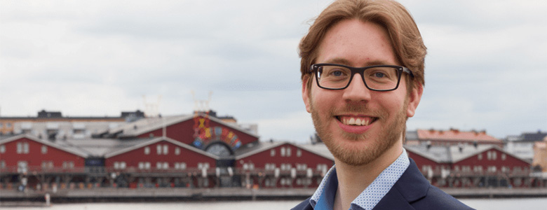 Mattias Gotthold, dataskyddsexpert på Visma Draftit